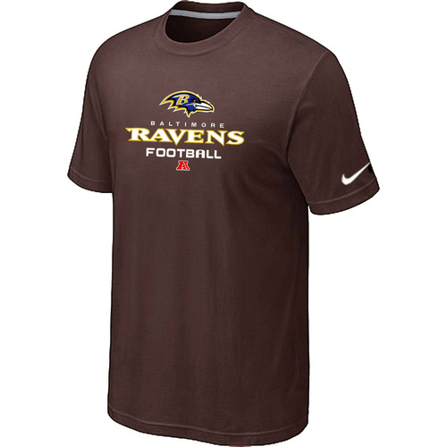 Nike Baltimore Ravens Critical Victory NFL T-Shirt - Brown